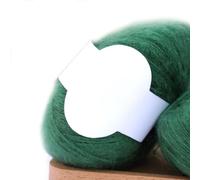 NAIXUE Fil en peluche Mohair Angora 41 couleurs - Fil à tricoter doux en mohair cachemire - Pour châle, écharpe, crochet, fournitures de couture