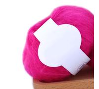 NAIXUE Fil en peluche Mohair Angora 41 couleurs - Fil à tricoter doux en mohair cachemire - Pour châle, écharpe, crochet, fournitures de couture
