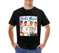 NAIYOUFABING Brother Beyond My First Crush T-Shirt Quick-Drying Blouse Custom Black M