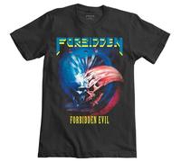NAIYOUFABING Mens T-Shirt Forbidden Forbidden Evil Short Sleeve Crewneck Black L