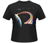 NAIYOUFABING Rainbow Down to Earth Ritchiemore T Shirt Men Unisex Black XL