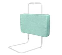 NAIZY Barrière de Lit d'enfant Protection de Lit Anti-Chute avec 5 Trous à Hauteur Réglable pour Lits de Bébé, Lits de Parents et Matelas en Bois Massif - 60cm, Vert