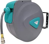 NAIZY Enrouleur automatique de tuyau d'air comprimé 20m - Enrouleur de tuyau d'air comprimé Support de tuyau mural Gris (20m)