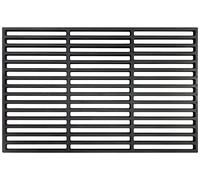 NAIZY Grille de Barbecue en Fonte - Pour Gril à Charbon et à Gaz - Grille Émaillée - Accessoires【54x34cm】