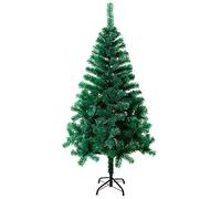 NAIZY Sapin de Noël Artificiel 180cm Montage Rapide Système de Parapluie Pliable avec Support en Plastique Décoration de Noël - 180 cm, Vert