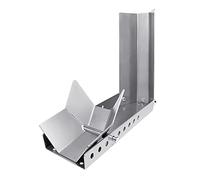 NAIZY Support moto 1 pièce, berceau remorque, aide chargement réglable, support moto, pince avant 3 trous boulon ancrage, support transport moto, béquille roue (1 pièce)