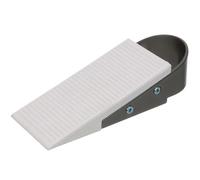 NAJDER Arrêt de Porte Antidérapant, Cale de Porte Robuste 125x32x50 mm, Stop Porte Sol Parquet Tapis, pour Intérieur et Extérieur, Couleur: Blanc, Qualité Premium