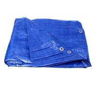 Najder Bâche 3 x 5m Standard Bleu 50g Bâche de Protection Bâche tissée Bâche multifonctionnelle Bâche renforcée avec œillets en Aluminium de Meubles de Jardin, matériaux, Construction, Protection