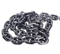 NAJDER Chaîne en Acier Inoxydable à Maillons Courts 5 m, Chaîne Inox 6 mm, Charge Maximale de 1630 kg, DIN 766, A4-AISI 316 pour Construction, Ancrage, Bricolage, Clôture