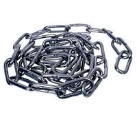 NAJDER Chaîne en Acier Inoxydable à Maillons Longs 15 m, Chaîne Inox 2 mm, Charge Maximale de 120 kg, DIN 763, A4-AISI 316 pour Construction, Ancrage, Bricolage, Clôture