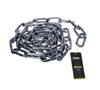 NAJDER Chaîne en Acier Inoxydable à Maillons Longs 30 m, Chaîne Inox 6 mm, Charge Maximale de 1250 kg, DIN 763, A4-AISI 316 pour Construction, Ancrage, Bricolage, Clôture