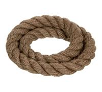 NAJDER Corde de Jute Naturelle, Ficelle de Jute, Corde Torsadée Fibres Naturelles, Épaisseur 46 mm, Longueur 10 m pour Bricolage, Jardinage, Décoration, Travaux Manuels, Arbre à Chat