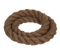 NAJDER Corde de Jute Naturelle, Ficelle de Jute, Corde Torsadée Fibres Naturelles, Épaisseur 6 mm, Longueur 10 m pour Bricolage, Jardinage, Décoration, Travaux Manuels, Arbre à Chat