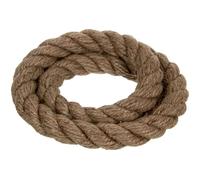 NAJDER Corde de Jute Naturelle, Ficelle de Jute, Corde Torsadée Fibres Naturelles, Épaisseur 8 mm, Longueur 1 m pour Bricolage, Jardinage, Décoration, Travaux Manuels, Arbre à Chat