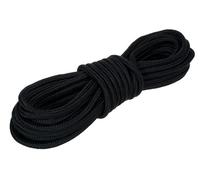 NAJDER Corde en Polypropylène Noir Diamètre 10 mm Longueur 100 m, Force de Rupture 12400 N, Corde Tressée Universelle, pour Camping, Survie, Jardin, Amarrage, Artisanat