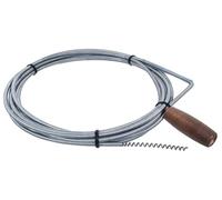 NAJDER Furet Déboucheur de Tuyau Professionnel avec Manivelle 5mm x 2m, Spirale de Nettoyage de Tuyaux, Débouchage Canalisation, Sonde de Debouchage pour Évier de Cuisine, Baignoire