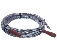 NAJDER Furet Déboucheur de Tuyau Professionnel avec Tête Griffe Soudée 18mm x 15m, Spirale de Nettoyage de Tuyaux, Débouchage Canalisation, Sonde de Debouchage pour Évier de Cuisine, Baignoire