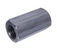 NAJDER Lot de 10 Écrous Manchons de Jonction Longs M14, Écrou Hexagonal à Tige Filetée, Douille D'écartement Entretoise Vis, Acier Inoxydable A2-AISI 304, DIN 6334