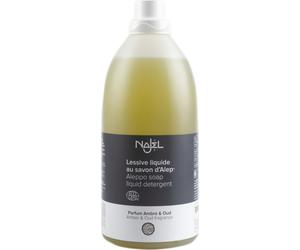 Najel Lessive Liquide au Savon d'Alep - Parfum Ambre & Oud - 2 L