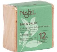 NAJEL : Savon d'Alep enrichi de 12% d'huile de baies de laurier - 200 g G
