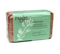 Najel Savon d'Alep à l'huile d'argan et à l'argile -- 100 g