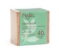 NAJEL Savon d'Alep enrichi de 40% d'huile de baies de laurier - 185 g
