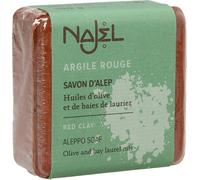 Najel Savon Exfoliant à l'Argile Rouge - 100 g