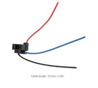 NAK Connecteur de câblage de phare, H4 3Pin 12-24V connecteur d'ampoule de phare de voiture prise adaptateur de phare Base de câble