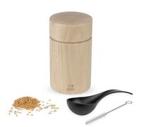 Naka Moulin À Graines De Lin En Bois Naturel 11 Cm - 4,5''