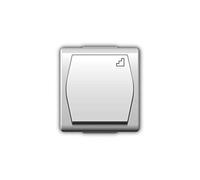 Naka24 1003-00 Interrupteur encastré IP44 Blanc