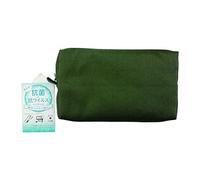 Nakabayashi CPC-W01-KH Trousse à stylos en tissu antibactérien et antiviral, large, kaki, Kaki, ワイド