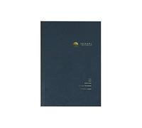 Nakabayashi YU-SARI Carnet de notes A5 8 mm pour stylo plume, papeterie du Japon, bleu marine