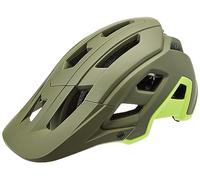 NAKAMURA Kaslo Casque de Cyclisme pour Hommes, Olive Foncé/Vert Lim, M