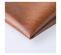 NAKAN Tissu en Similicuir Vintage Texture 140x100cm PU Tissu D'ameublement en Similicuir pour Canapé Chaise Ameublement, Bricolage Artisanat Sacs à Main 1mm D'épaisseur(Color:5 Brown)