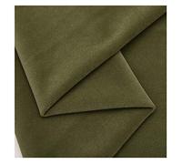 NAKAN Tissu Velours Vert Tissu de Draperie en Velours D'ameublement Mat au Mètre 150cm Large pour Tapisserie D'ameublement, Housse de Siège de Chaise, Artisanat(Color:Olive green54)