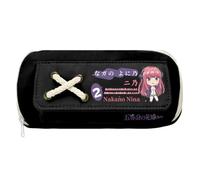 Nakano Ichika Trousse à crayons, motif d'anime Nakano, Nino Merch Back to School, pour garçon, Type 8, 21*11cm, Trousse à crayons anime