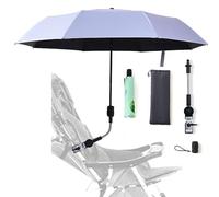 Nakazawa ombrelle poussette, ombrelle poussette universelle universel, Réglable pour tous les modèles de poussettes.(Pourpre)