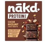 Nākd Barres protéinées Cacao Noisette 3 x 45 g