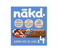 Nakd Exempts De Noix De Cajou Cookies Multipack 4 X 35G