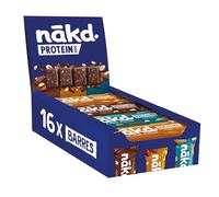 Nākd. Protein Paquet Assortiment | Raw Barres | 16 x 45g (720g)