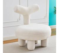 NaKeah Chaise Boucle Accent Moderne, Chaise de Lecture du Salon de canapé de Meubles créatifs tuftés rembourrés pour Salon décoratif pour Le Salon décoratif,B