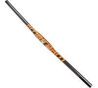 NAKEAH Guidon Plat de VTT Guidon de VTT en Fiber de Carbone Ultra Long et léger 31.8mm Guidon Droit de VTT (Color : Orange, Size : 760mm)