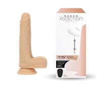 Naked Addiction Godemiché réaliste pivotant avec télécommande - 19 cm