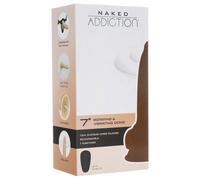 Naked Addiction Rotating 7 - vibromasseur rotatif (18cm) - naturel