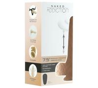 Naked Addiction Thrusting 7,5 - vibromasseur poussée (19cm) - nature