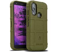 Nakedcellphone Case for Cat S62 Pro Phone, Special Ops Tactical Armor Rugged Shield Protective Cover - Olive OD Green