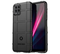 Nakedcellphone Coque de protection robuste pour T-Mobile REVVL 6 Pro, Nakedcellphone Special Ops [Anti-traces de doigts, texture mate adhérente] pour téléphone REVVL6 Pro 5G (2022) - Noir
