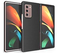 Nakedcellphone Coque pour Galaxy Z Fold 2, [Noir] Coque de protection fine rigide [Anti-traces de doigts] pour Samsung Galaxy Z Fold 2 5G Phone (2020, SM-F916)