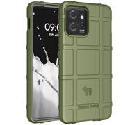 Nakedcellphone Coque pour Motorola ThinkPhone (2023), Special Ops Tactical Armor Rugged Shield Cover [Anti-Traces de Doigts, Texture adhérente Mate] - Vert Olive