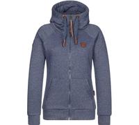 Naketano Brazzo Veste à capuche zippée pour femme, Indigo, XS